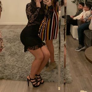 Black Body Fit Dress